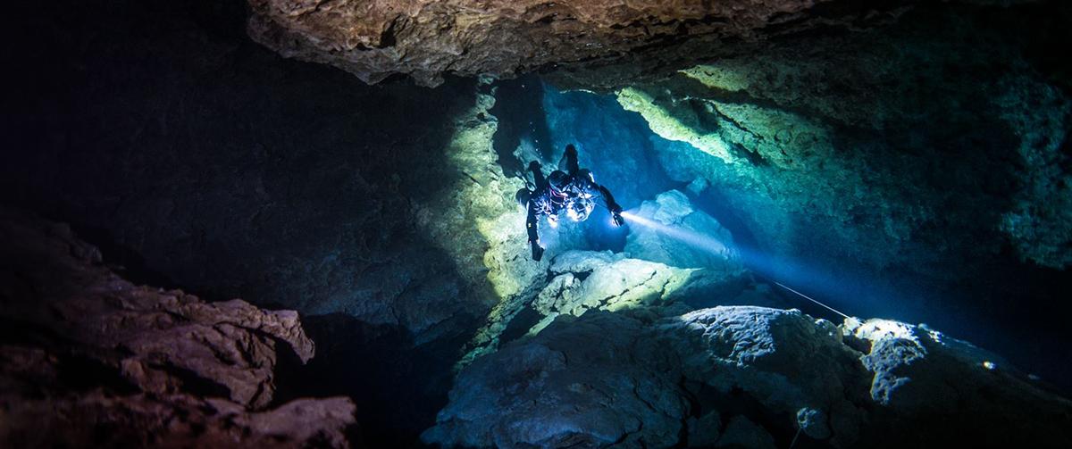 Cave diving Mexico with ProTec Dive Centers